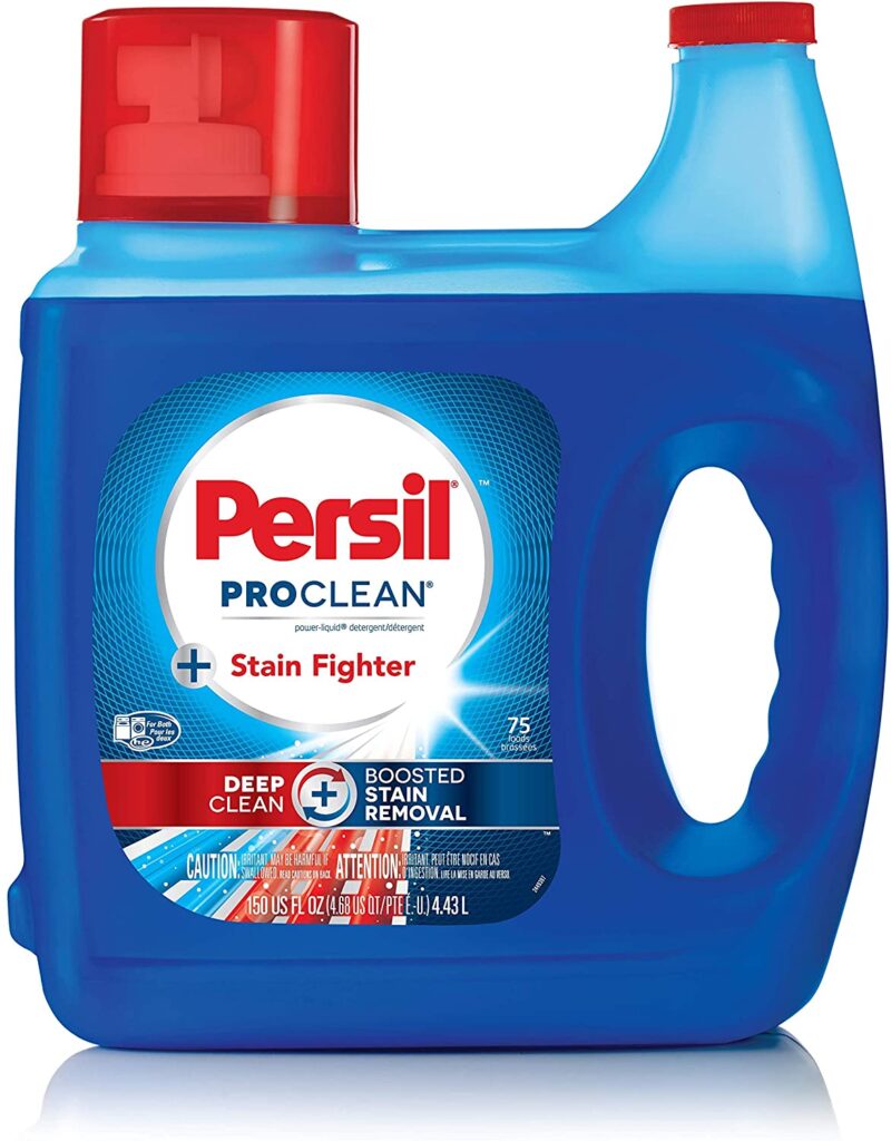 Persil ProClean Stain Fighter toughest detergent to use for stains