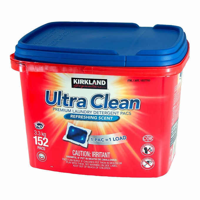 Kirkland Signature Ultra clean won the award for the best laundry to use for best value 