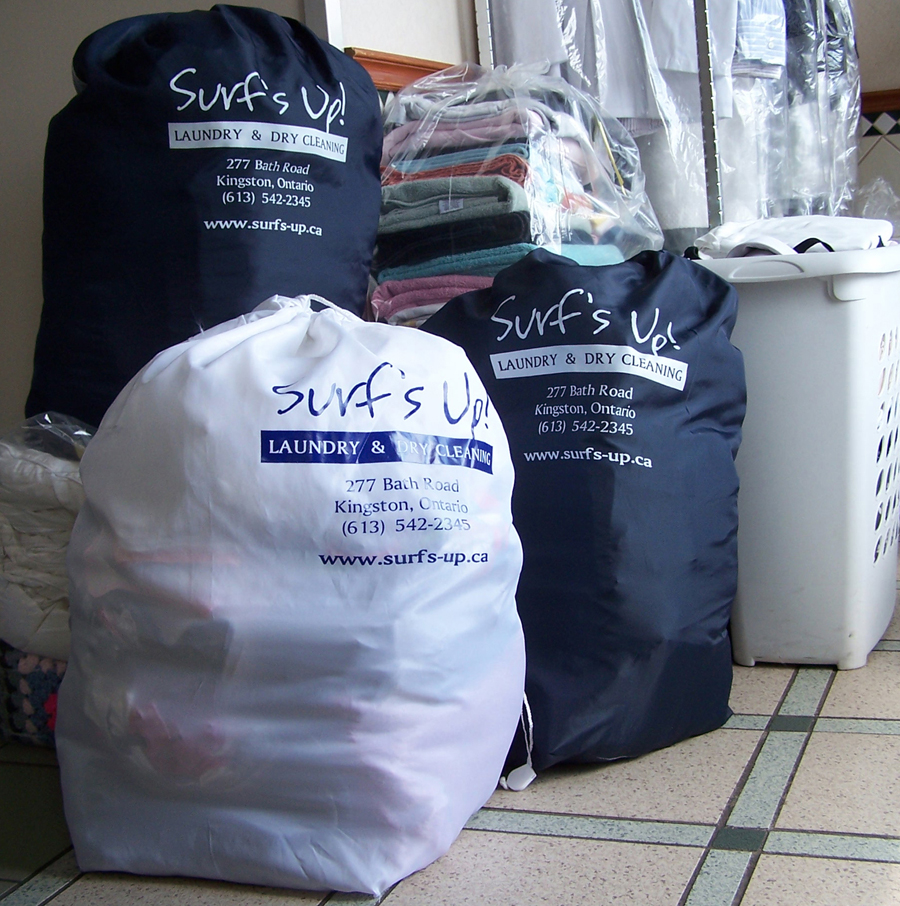 Nylon laundry bags may not be the same as shown in the image